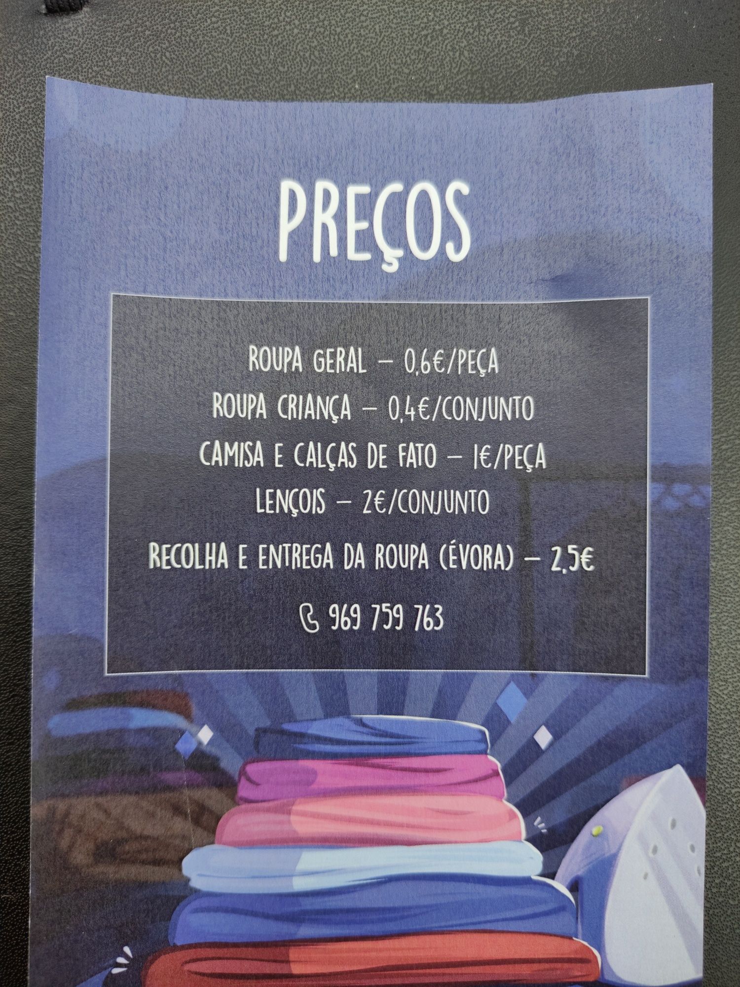 Serviço de Passar Roupa - Évora
