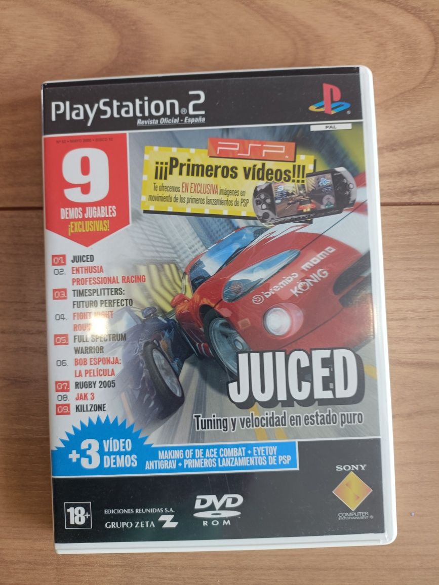 2 Jogos PlayStation 2: Demos Colecionáveis