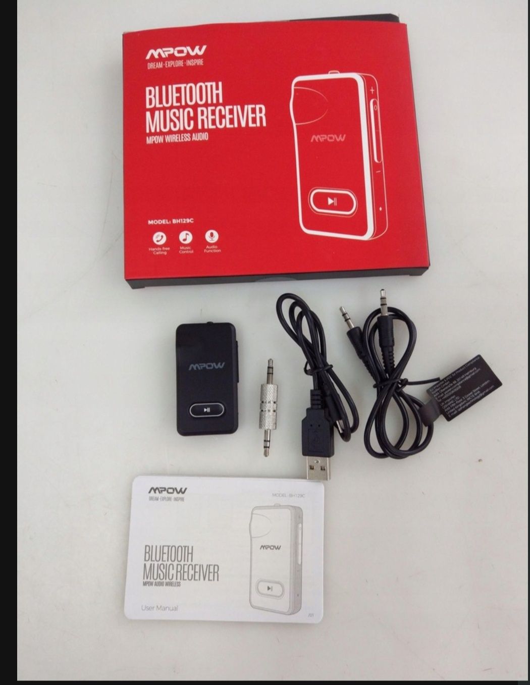 Mpow Bluetooth 5.0 Odbiornik stereo audio adapter