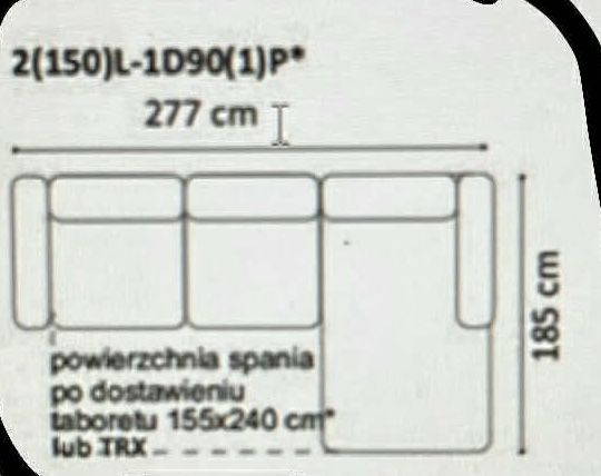 Nowoczesny Narożnik Axel