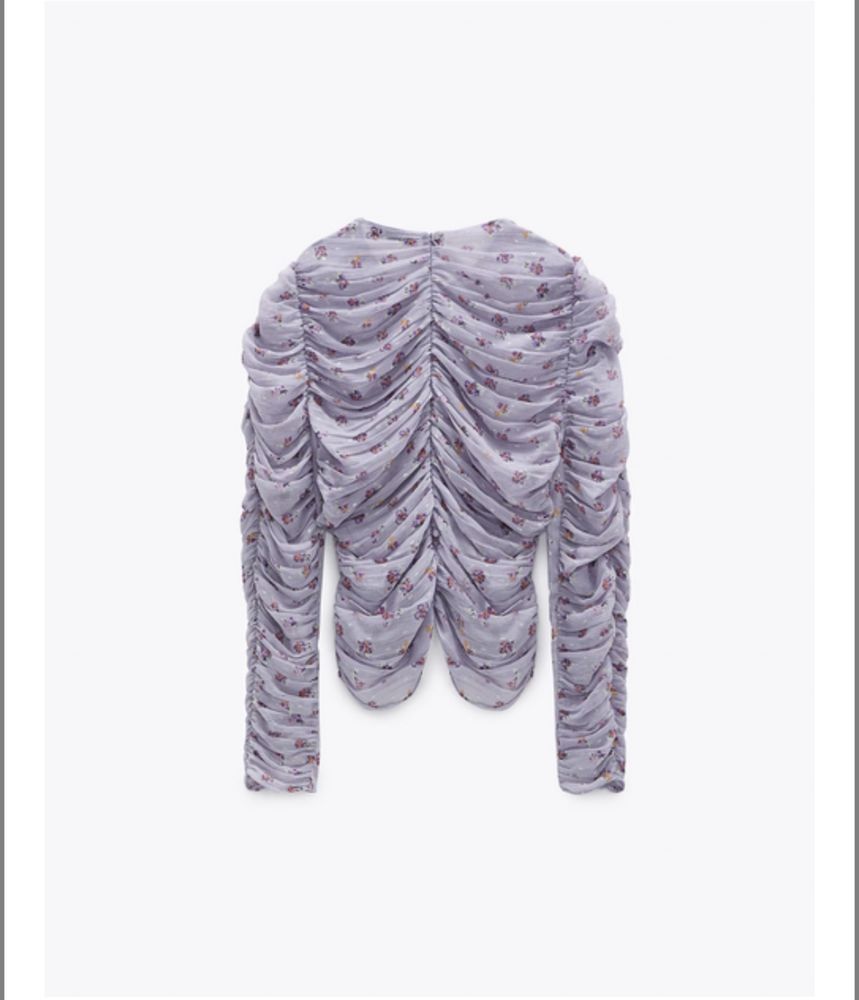 блуза топ від zara