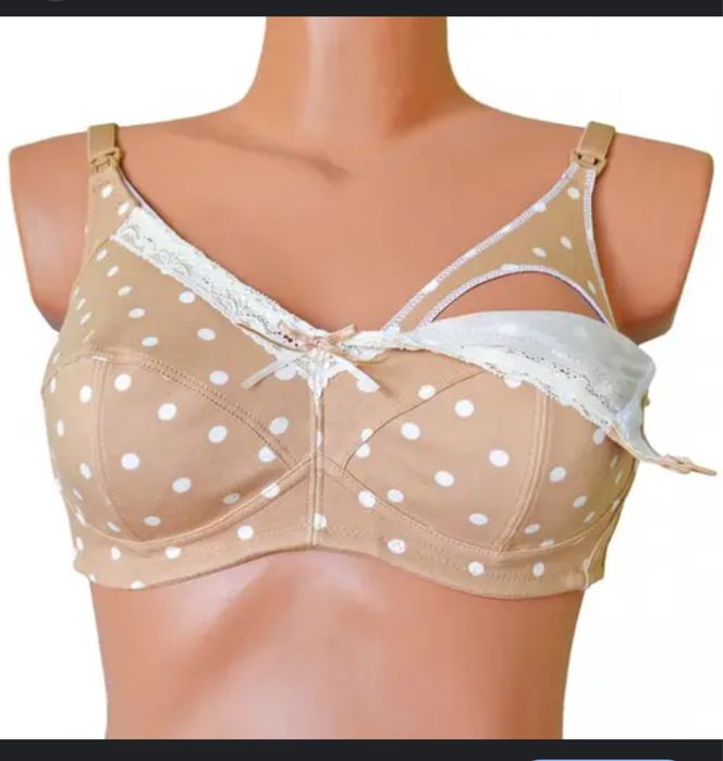 Бюстгальтер бавовняний для годування без кісточки