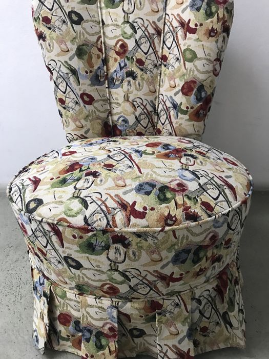 Sofá/Senhorinha-Estrear! Tecido inglês Mod feito á mao unico alta qualidade!