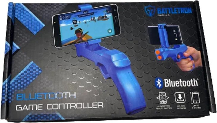 Battletron kontroler gier Bluetooth niebieski — IOS/Android