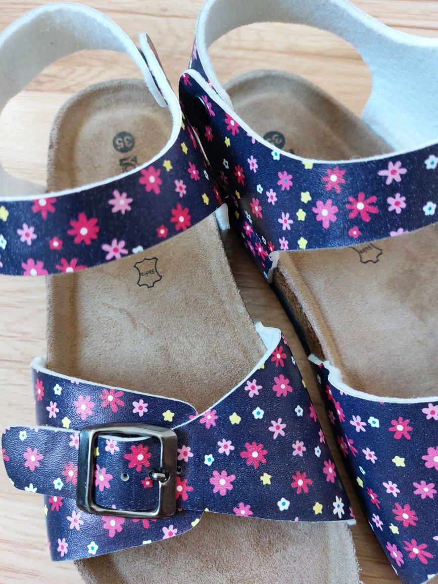 Nowe sandały dla dziewczynki rozmiar 34