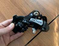 Задний переключатель Shimano Altus, задний переключатель на велосипед