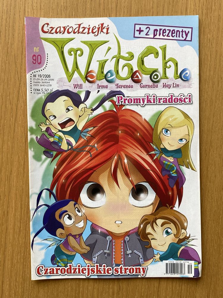 W.I.T.C.H. komiks, czasopismo, gazeta - nr 90