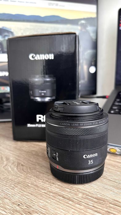 Canon RF 35 mm f/1.8 IS Macro STM | ПОВНИЙ КОМПЛЕКТ, СТАН - ІДЕАЛ