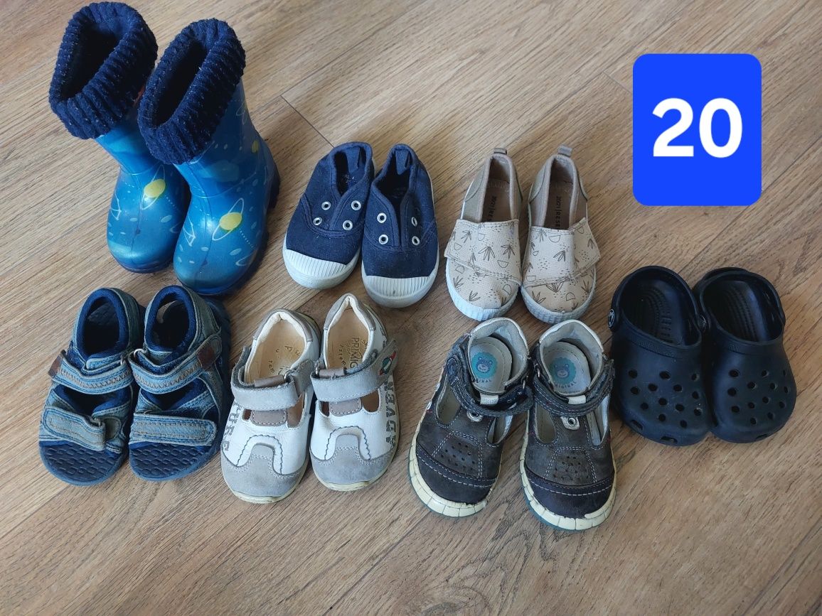 Buty dziecięce rozmiary 20 - Crocs, Lasocki, Primigi, Demar, Reserved