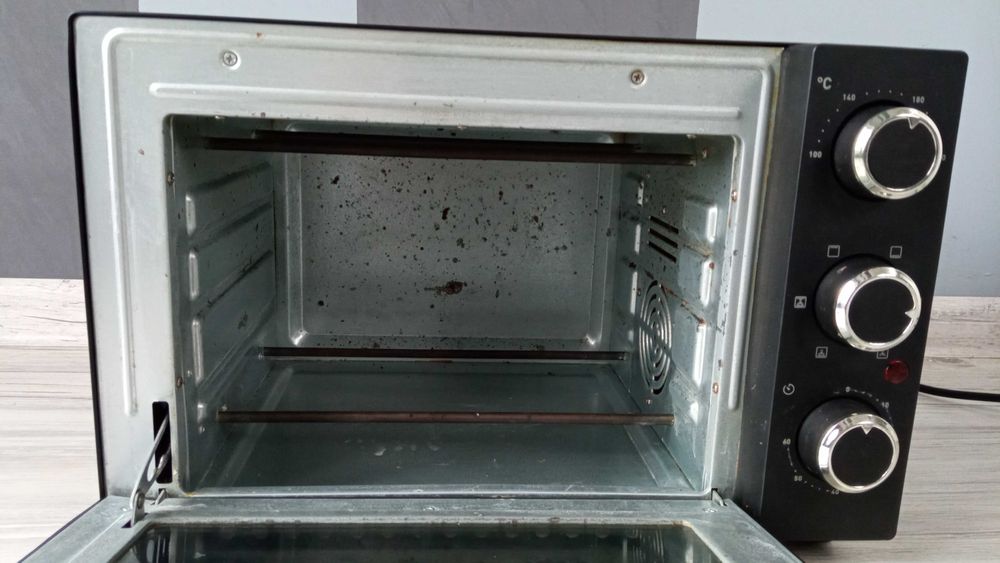 Mini piekarnik elektryczny AMBIANO 1200W z termoobiegiem oraz timerem