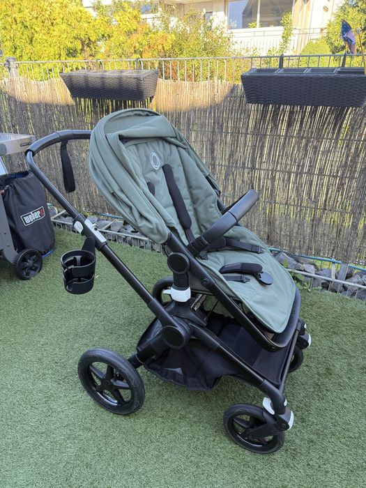 Wózek Bugaboo Fox 3, forest green - gondola + spacerówka + gwarancja
