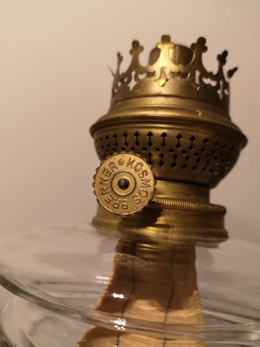 Brener lampa naftowa kosmos palnik wklad klosz pojemnik zbiornik lampy