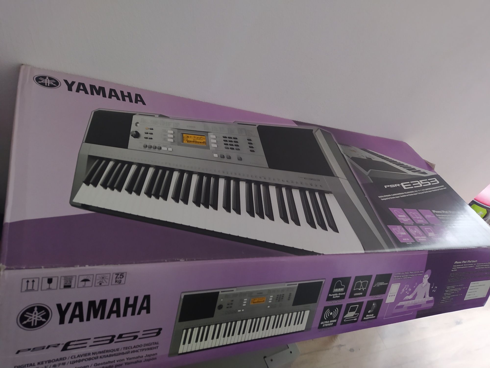 Teclado musical Yamaha