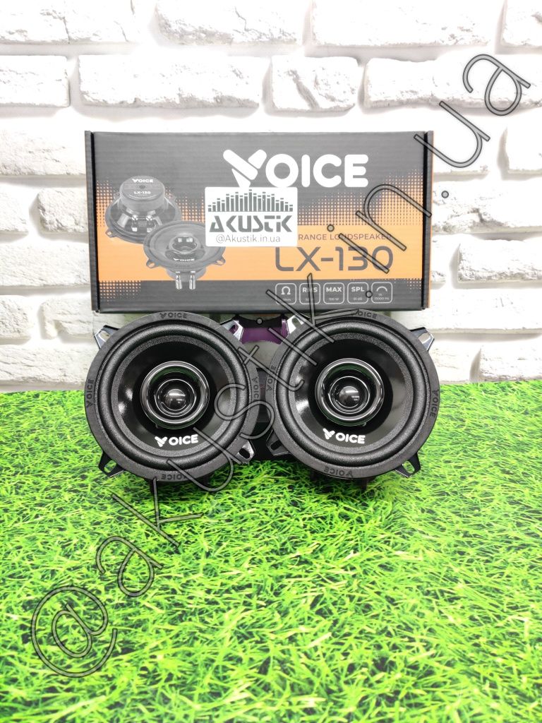 Динамики 13 см новые басистые Войс Voice LX-130