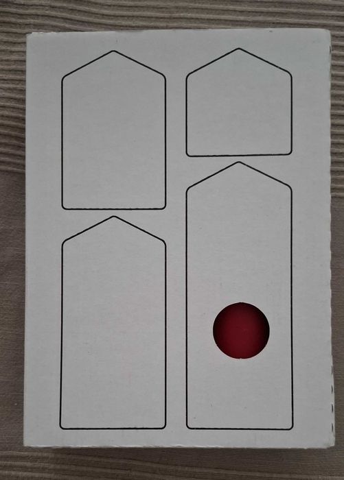 IKEA: Conj. de 4 Velas Vermelhas (Novo)