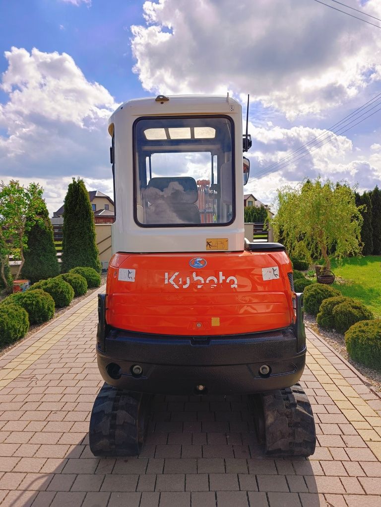 KUBOTA KX61-3 2.7 T UMOWA 2012 rok z Niemiec minikoparka U27-4 sv26