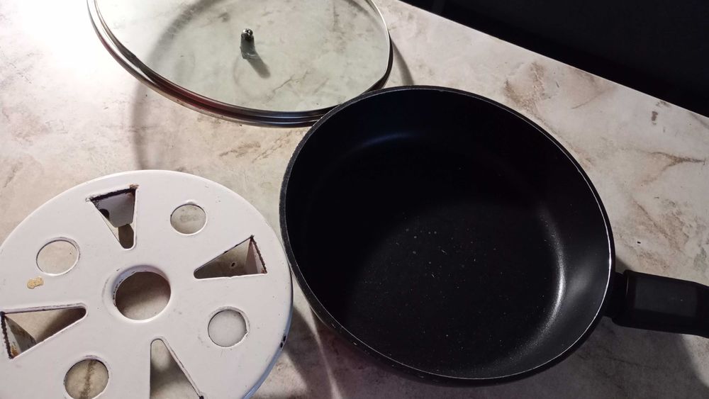 Сковорода диаметром 25 см высота бортика 7 см