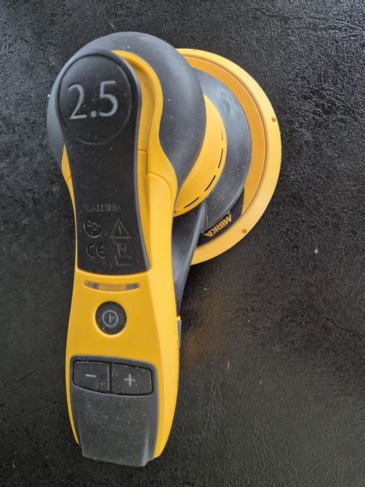 Elektryczna szlifierka indukcyjna MIRKA DEROS 625 skok 2,5mm NOWA