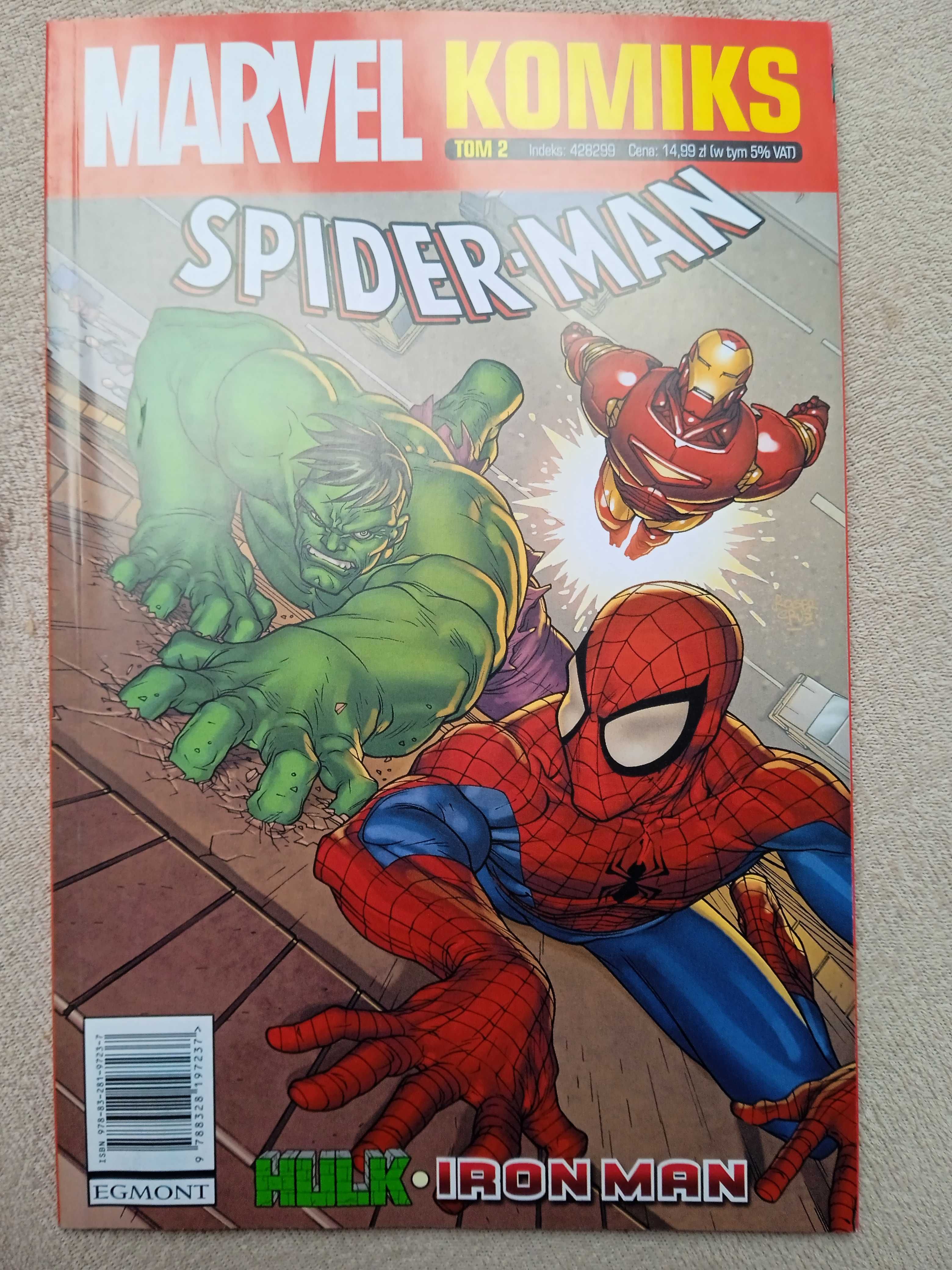 Marvel Komiks Tom 2 Spider-Man, Hulk, Iron Man