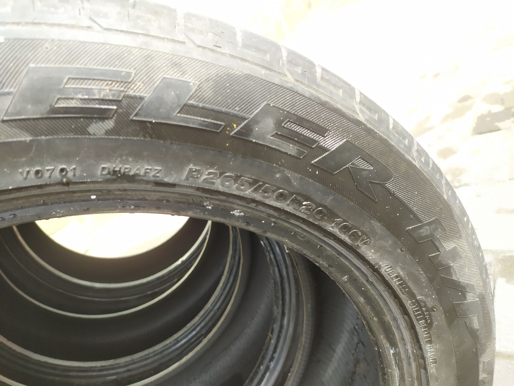 Продам 265/50R20 4шт