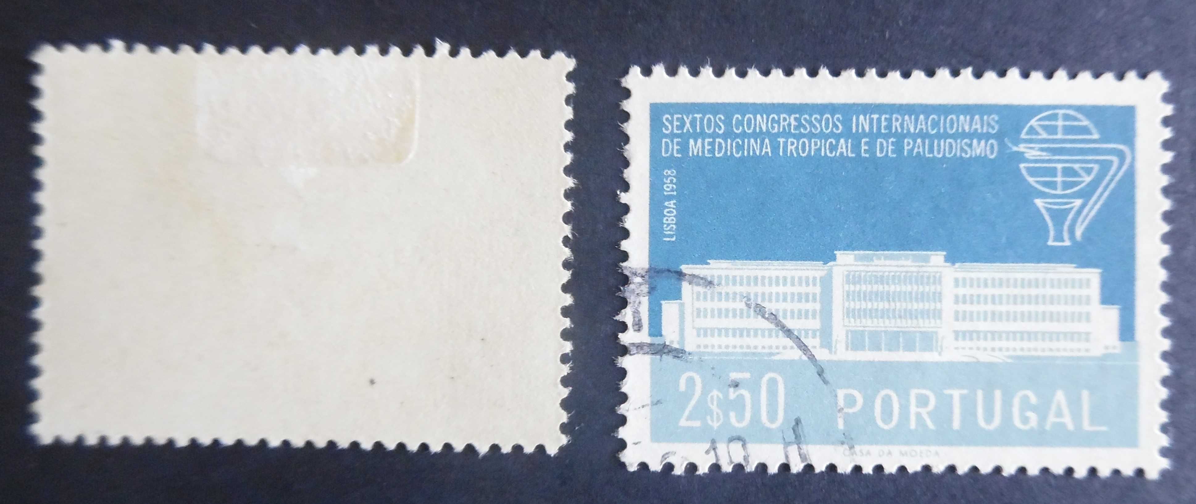 Selos Portugal 1958-Congresso Medicina Tropical Novo/usado