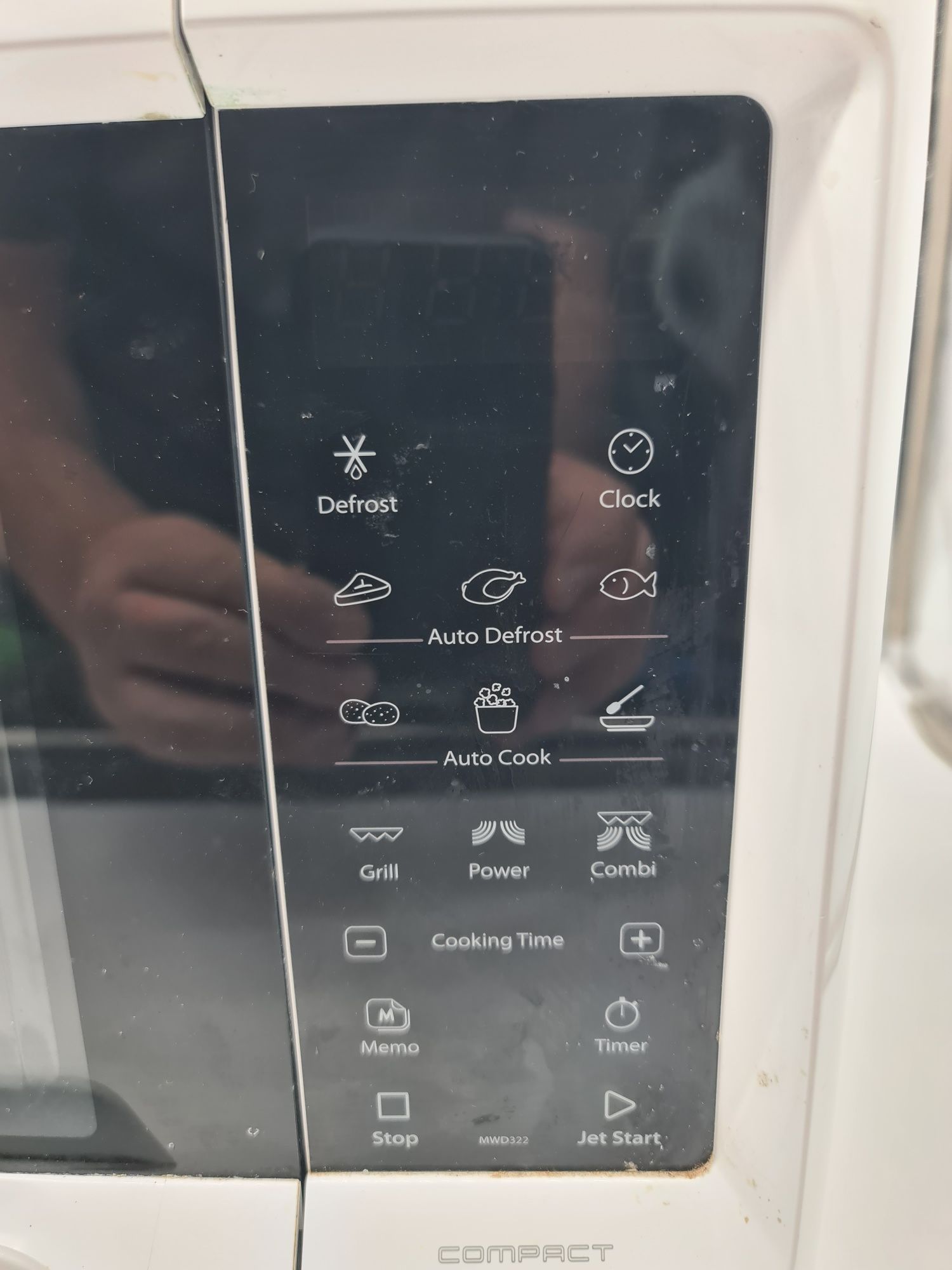 Microondas branco Whirlpool MWD 322