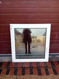 Okna 107x110 jednoskrzydłowe okno pcv białe używane DOWÓZ CAŁY KRAJ