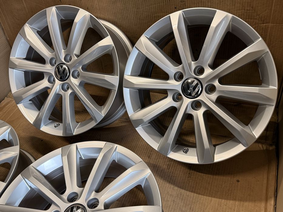 Oryg. alufelgi VW 17” 5x112/ ET41/ 6,5Jx17H2 z czujnikami TPMS