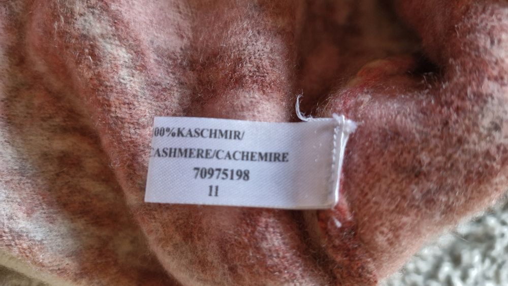 Kaszmirowy sweter damski L