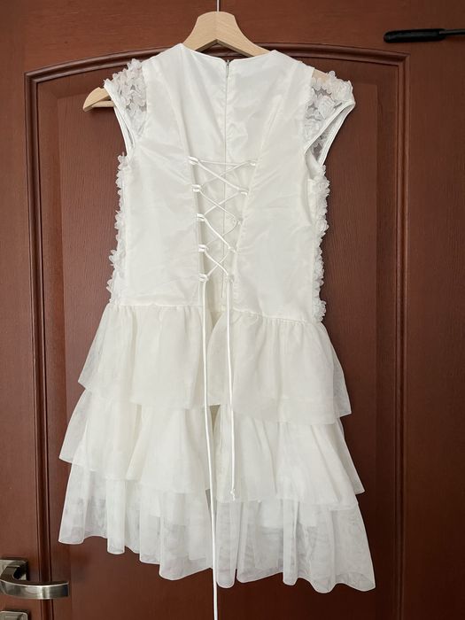 Sukienka biala, po komunii na przebranie 146