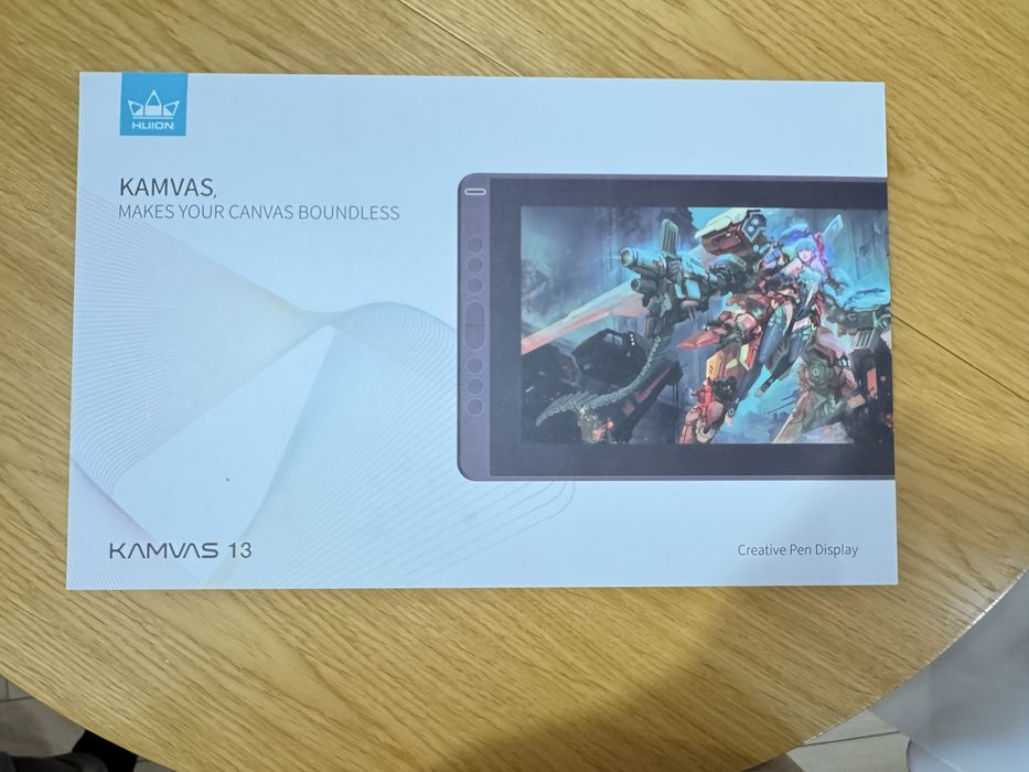 Tablet graficzny Kamvas 13 zielony nowy !