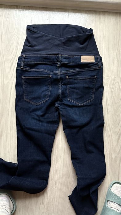 Jeansy ciążowe 40