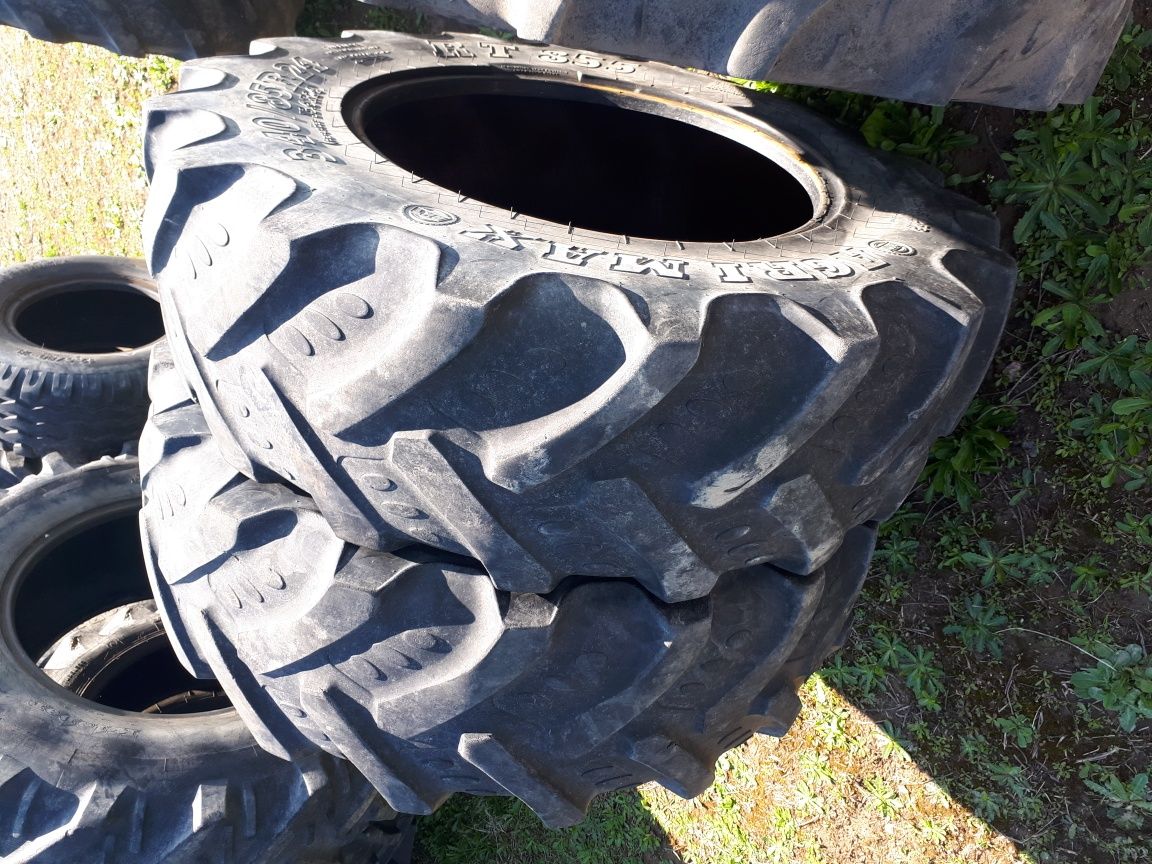 Opony zachodnie Radialne 340/85 R - 24 BKT agrimax 13.6 R - 24 Radial