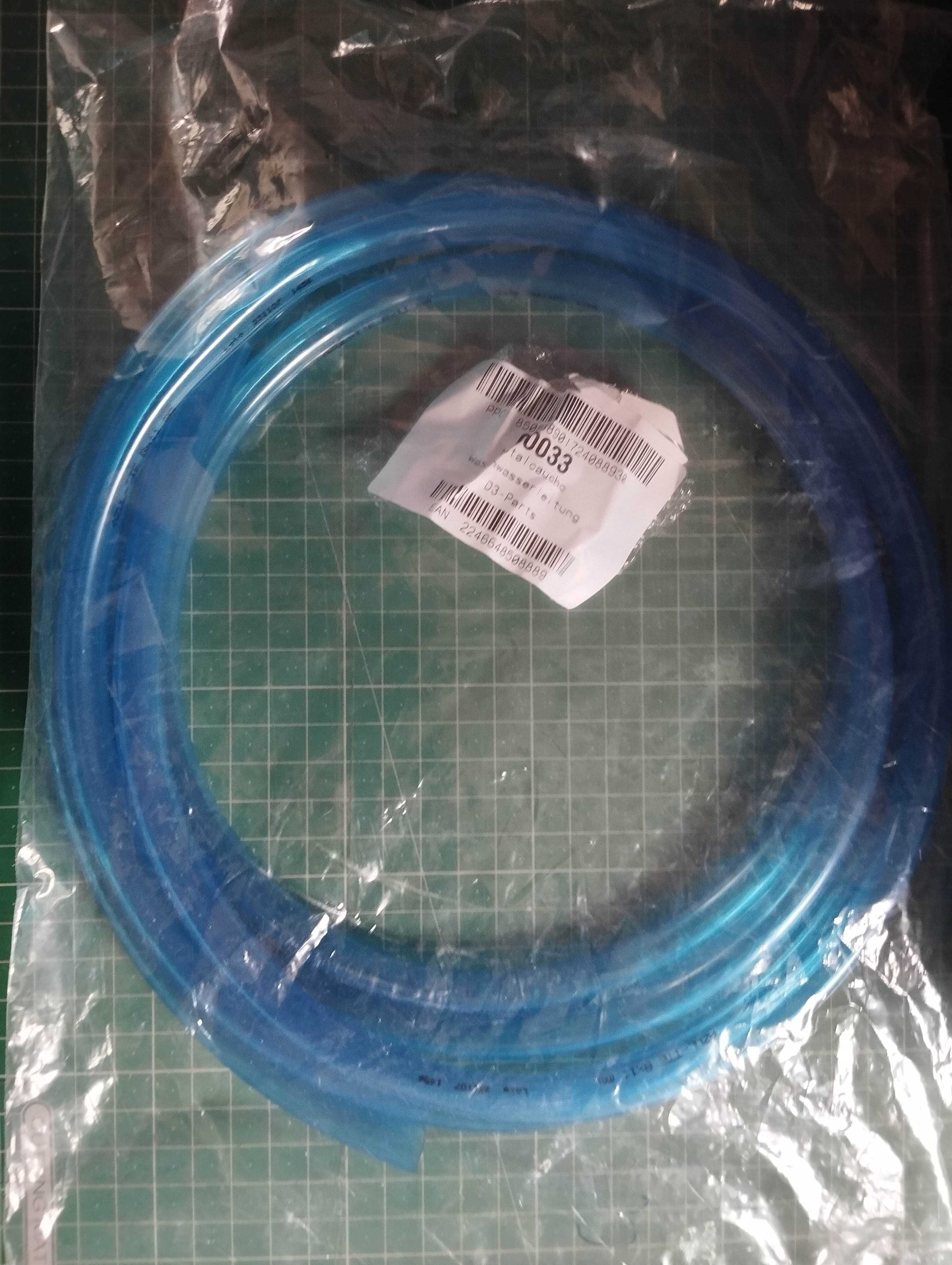 Tubo TTE 8x11 mm - Azul - Metalcaucho - Água/Gasolina - 2,7 m (Novo)