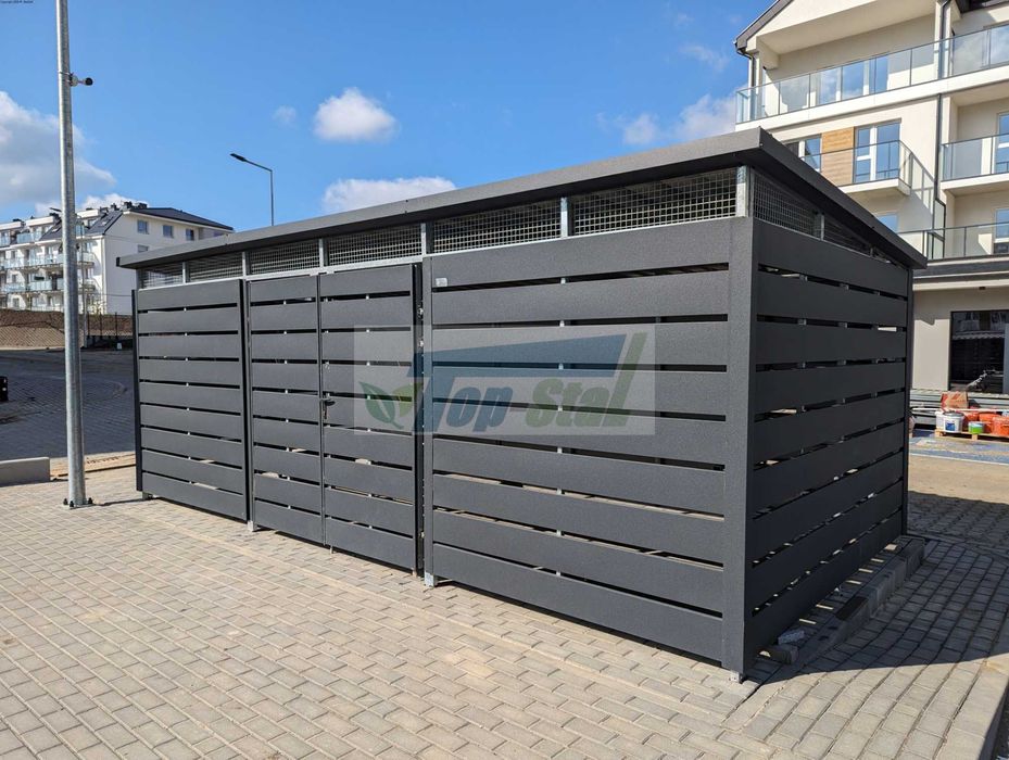 Wiata Śmietnikowa Rowerowa Schowek Narzędziowy Domek Ogrodowy Altana