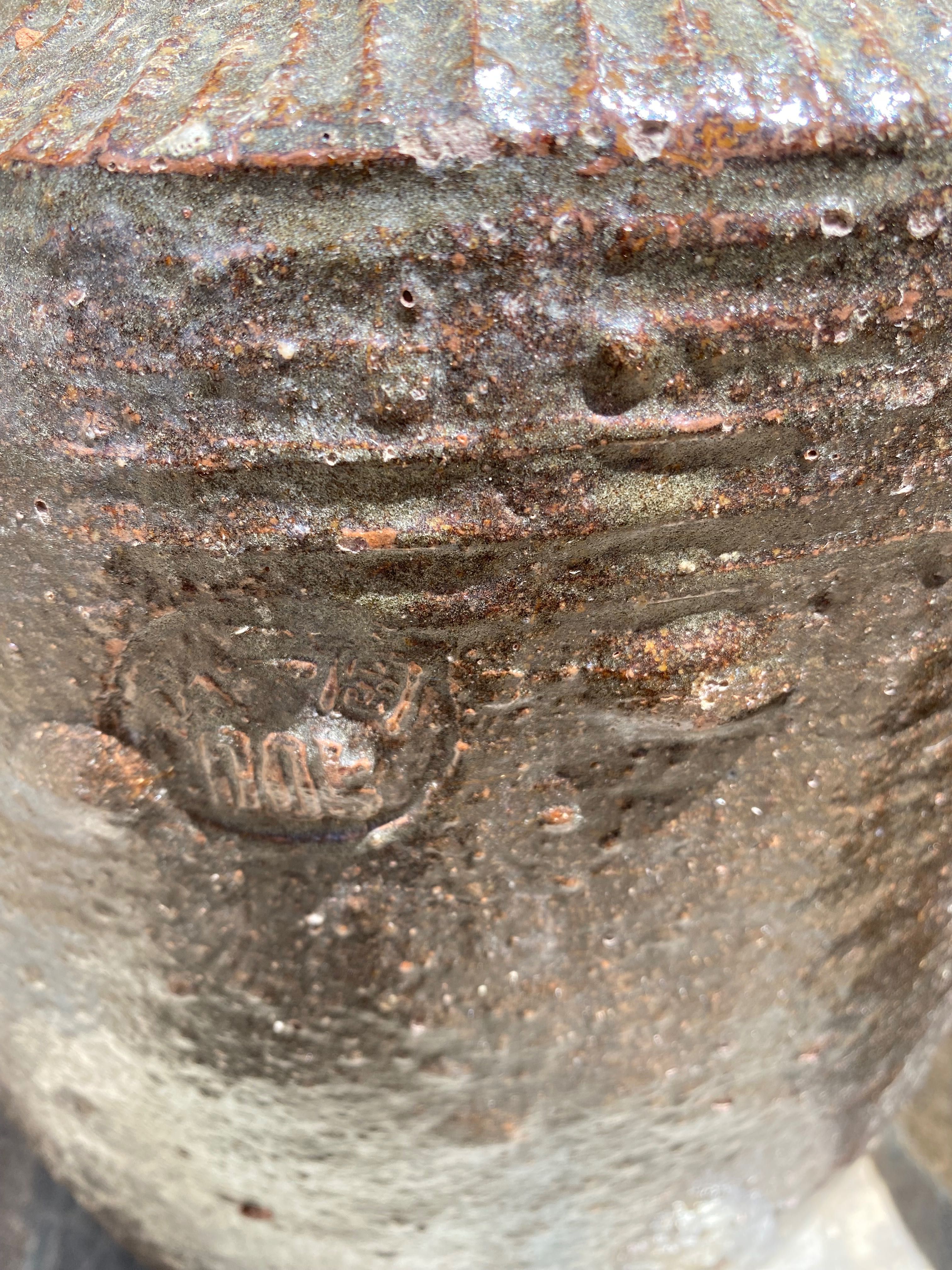 Potes Chineses especiarias Séc XIX Marcados 32 cm