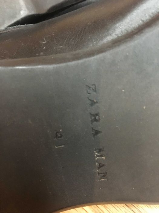 Туфли кожаные классические ZARA MEN р 41