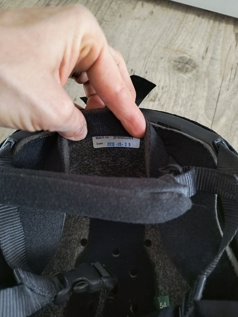 Toczek kask jeździecki fouganza, rozm.54