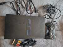 Consola playstation 2 + cabos + comando