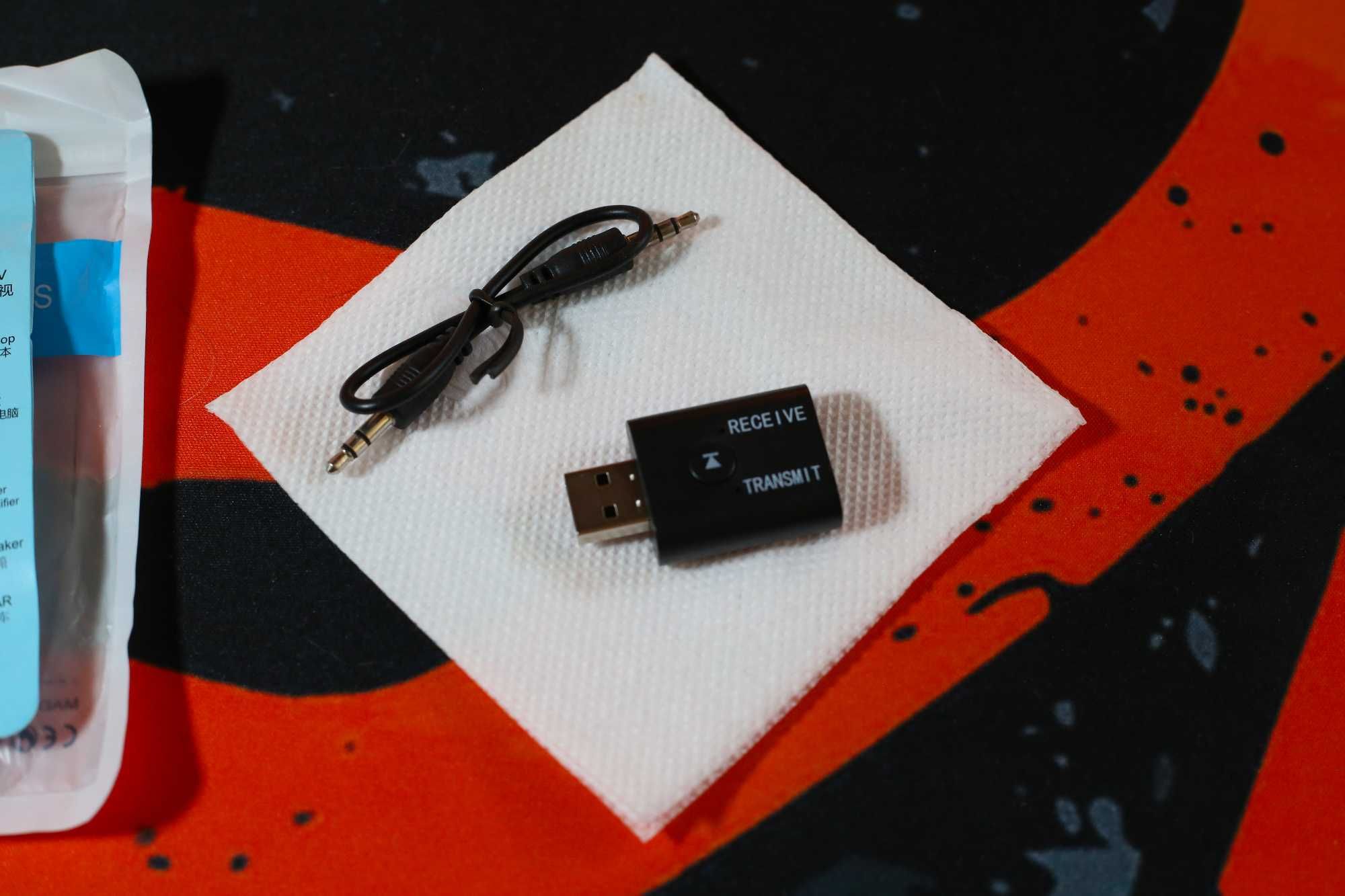 Bluetooth USB Yet-TR6 приемный передатчик  2-в-1 аудио Новый