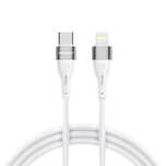 Kabel przewód do iPhone USB-C - Lightning PD 27W 2m biały