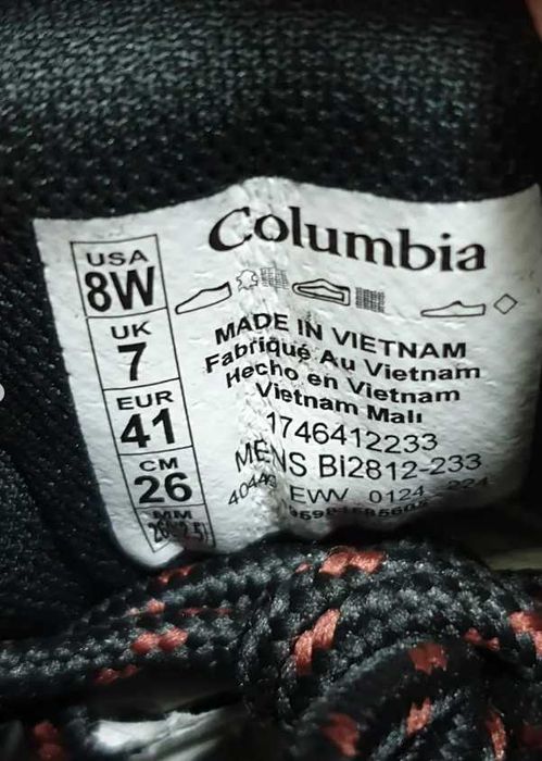 Черевики Columbia Newton Ridge Plus II оригінал 41