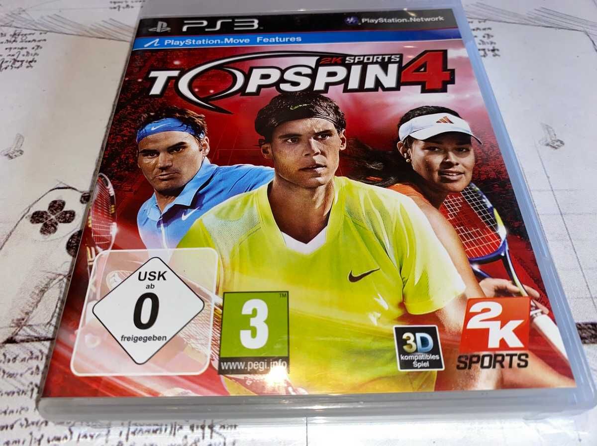 Top Spin 4 Ps3 bez rys