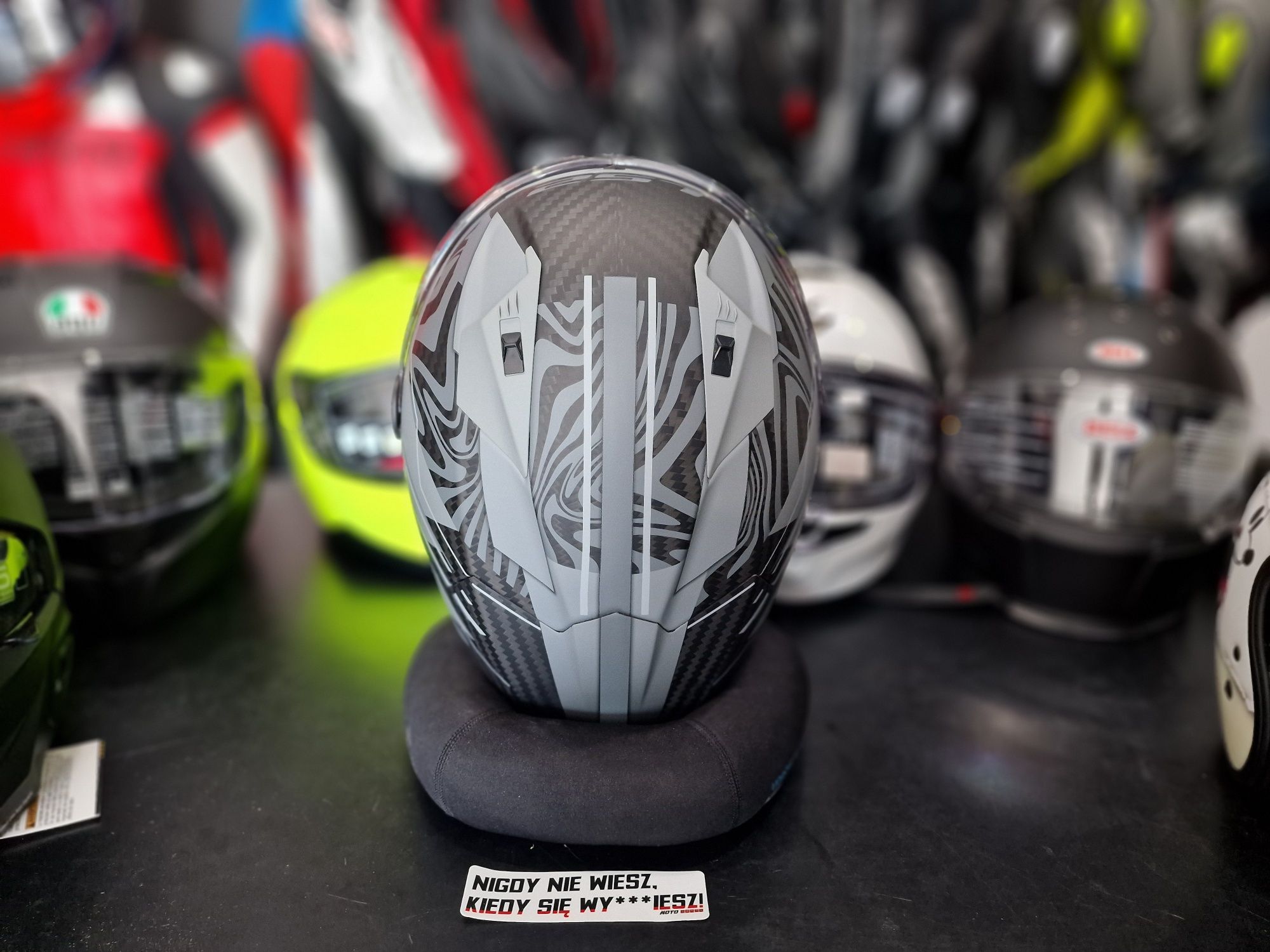 LS2 FF805 Thunder GP Aero Polar Matt Black Full Face Helmet !gratisy!