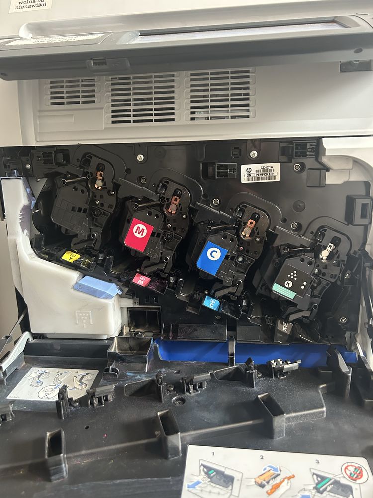 Sprawne urządzenie wielofunkcyjne HP Color LaserJet CM4540 mfp