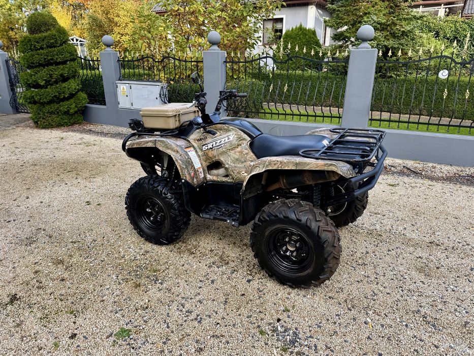 Yamaha Grizzly 700 zarejestroany 4x4 '07r nowe opony 100% sprawny