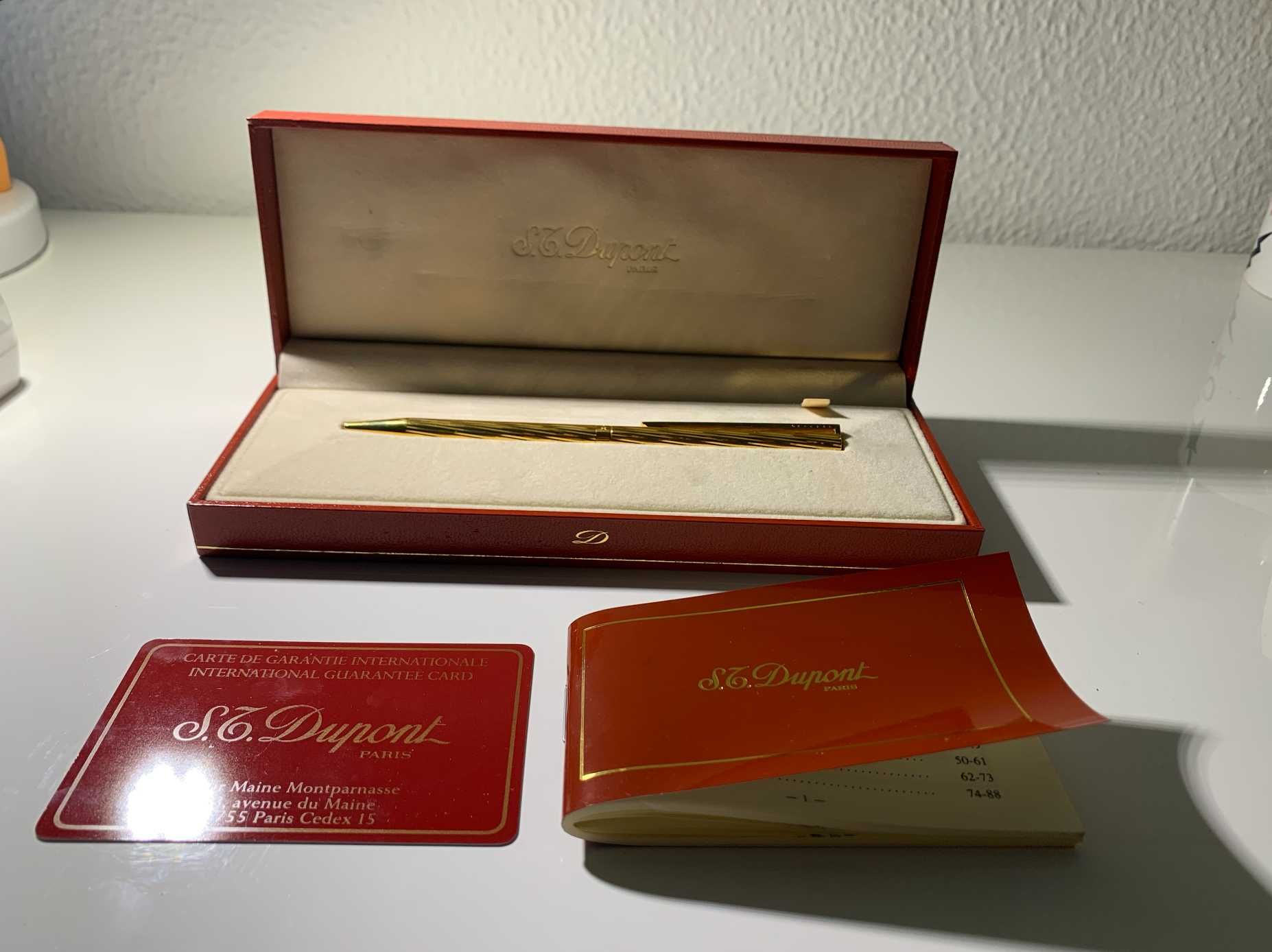 Caneta de ouro Dupont