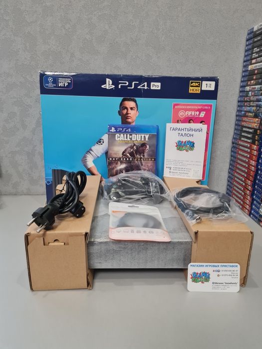 Sony Playstation 4 Pro Ps4 Ps HDD 1024GB 1TB 12 Місяців Гарантія Магаз