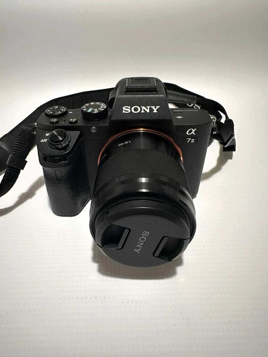 Aparat Sony A7 II + obiektyw SONY E 50mm f/1.8 OSS przebieg 1926!