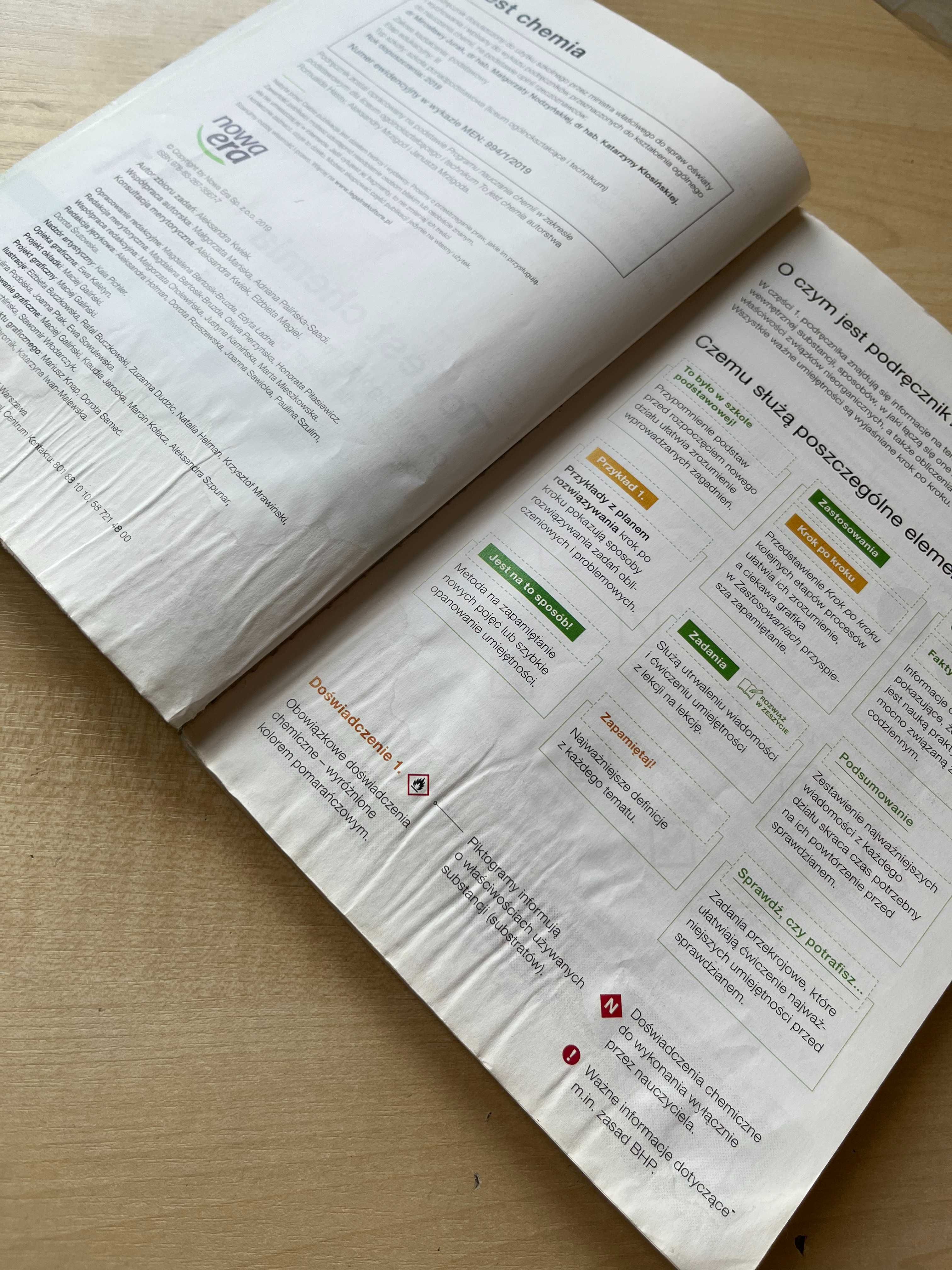 Podręcznik to jest chemia 1 zakres podstawowy